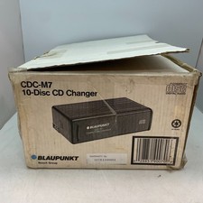 Blaupunkt CDC-M7 10 dischi CD Changer audio per auto con rivista + scatola originale NON TESTATO