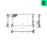 MotorküHler WasserküHler Era 673350 FüR Mercedes 5 Klasse W447 Marco Polo Camper
