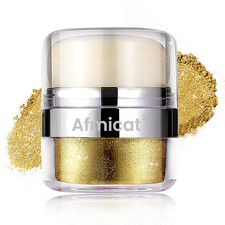 Body Shimmer Powder, Sparkle Body Glitter Powder, Gold
