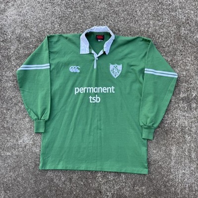 Vintage 2002-04 Ireland Rugby Union Canterbury Jersey Mens Size XL Like New
