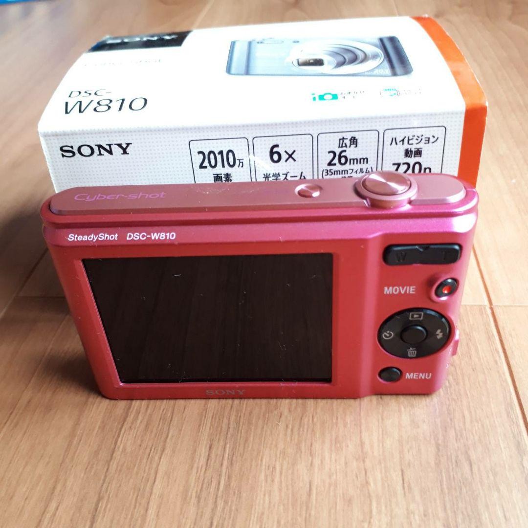 Sony Cyber-shot DSC-W810 Digital Camera Pink Compact New Unused