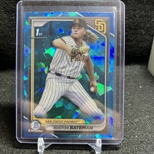 2024 Bowman Chrome Draft Sapphire Edition - Boston Bateman #BDC-34 (RC) 1st