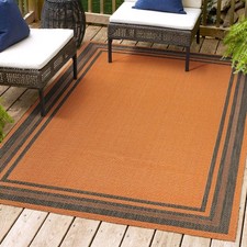 JONATHAN Y Lighting SMB201-8 Santa Monica 7-3/4' x 10' - MultiColor