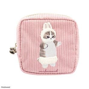 Mofusand Item Box Pouch Embroidered Boa Rabbit Sold Out Women Rare Cat Animation