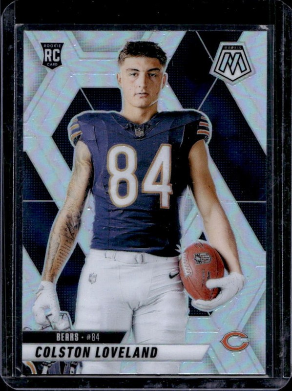 2025 Panini Mosaic Colston Loveland Rookie Variation RC Silver Prizm #275 Bears