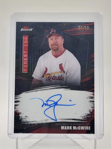 2026 Topps Finest Mark McGwire Black (RAW)