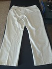 Haggar Premium No Iron Khaki Pants Mens 46x34 Beige Classic Fit Stretch Chino — photo 4