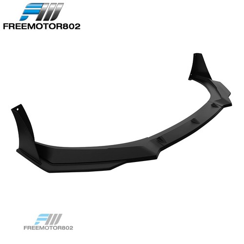 Fits 22-25 Subaru BRZ ZD8 JDM Style Matte Black 5PC Front Bumper Lip Winglet PP - Picture 6 of 10