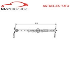 BREMSSCHLAUCH BREMSLEITUNG HINTEN BOSCH 1 987 481 058 A FÜR MAZDA 5