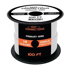 Automotive Primary Wire - 100ft Various Color Options Ideal for Trailer, ...