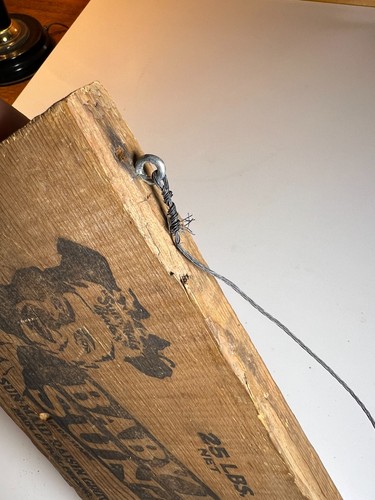 Antique Sun-Maid Baby Puffed Raisins Wooden Crate Sign Plaque Fresno California - Picture 6 of 14