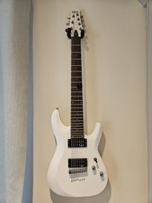Schecter Diamond Series C-7 (2018) 7 String Electric Guitar in Satin White