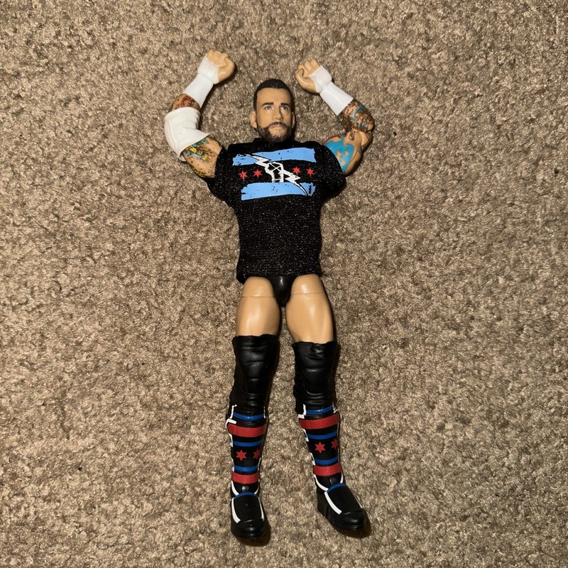 WWE CM Punk Figure Mattel Elite Series 115 Wrestling WWF WCW ECW TNA ROH NXT AEW