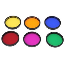 Telescope Eyepiece Filter Set Colorful 2 Inch Moon Nebula Kit for Planetary...