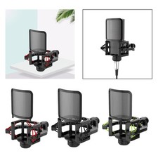 Microphone Shock Mount Stand Mic Shock Mount Clip for Broadcasting Home