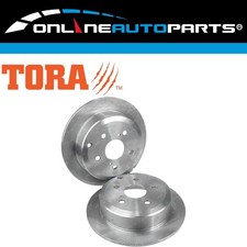 2 Rear Disc Brake Rotors for Toyota Avalon MCX10 V6 3.0L 2003-2005