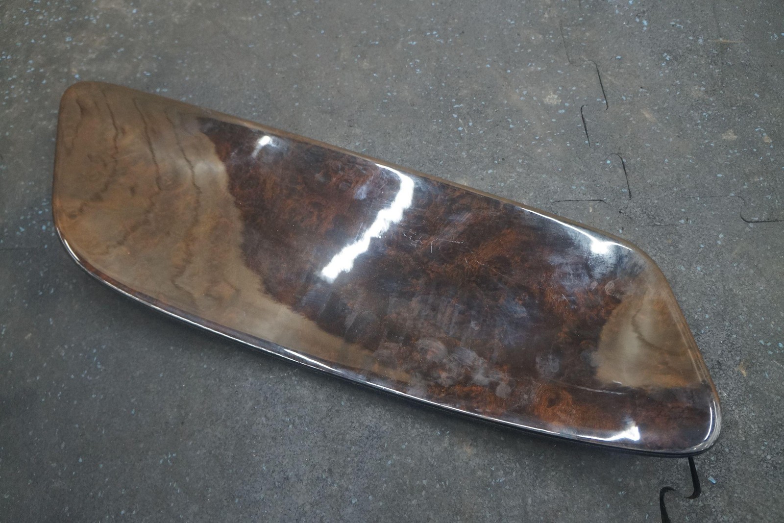 Rear Left Interior Quarter Wood Trim Insert 3W3868687E Bentley Continental GT