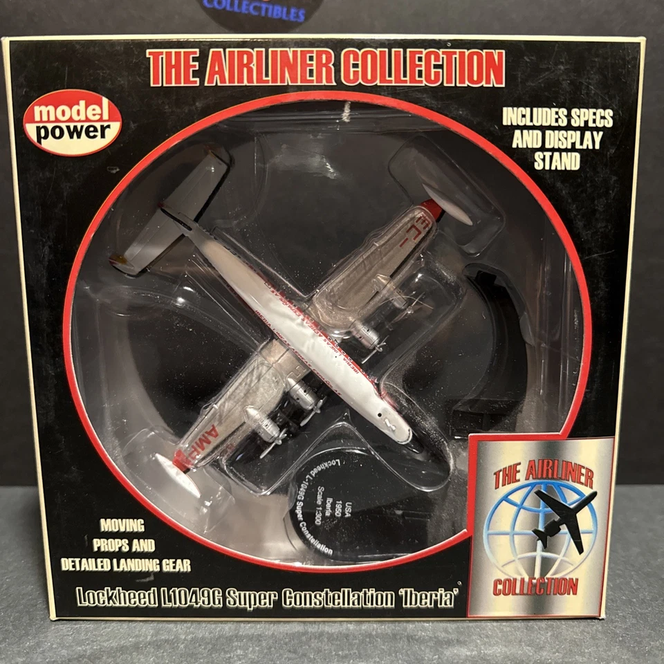 Model Power Iberia Lockheed L-1049G Super Constellation 1:300 Diecast Model - Image 2 of 4