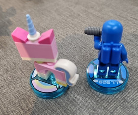 Lego Dimensions Lego Movie Fun Packs 71212 - 71213 - 71214 & 71231 Look Complete