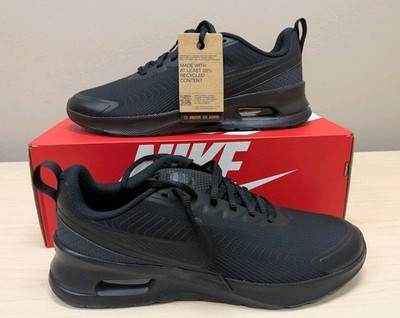 Mens Nike Air Max Nuaxis Triple Black Shoes Sneakers Sz 13 FD4329-004