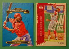 2021 Panini Diamond Kings lot, JO ADELL Debut #DDK-LA & #135 LA Angels Baseball!