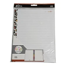 Happy Planner Classic Leopard Filler Paper 40 Sheet Pack Lined Life Is Wild NEW