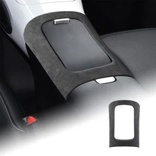 For Benz Smart #1 2022-UP Center Console Water Cup Holder Frame Cover Suede