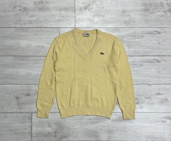 Women Lacoste Sweater Yellow S