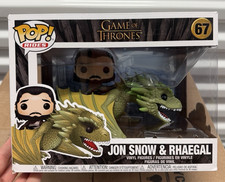 Funko Pop! Rides: Game of Thrones - Jon Snow w/Rhaegal #67 for