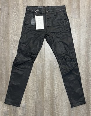 G-Star Raw Elwood 5620 Jeans 30x32 Slim Wax Denim 3D Knee Utility Street Hiphop