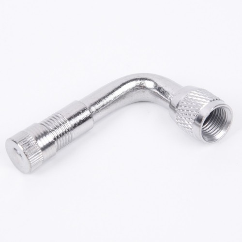 2x 90°Angle Tyre Valve Extension Adaptor Motorcycle Car Bike Tire-Stem Extender - Picture 3 of 12