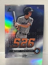 2019 Bowman Chrome Connor Scott Stat Tracker