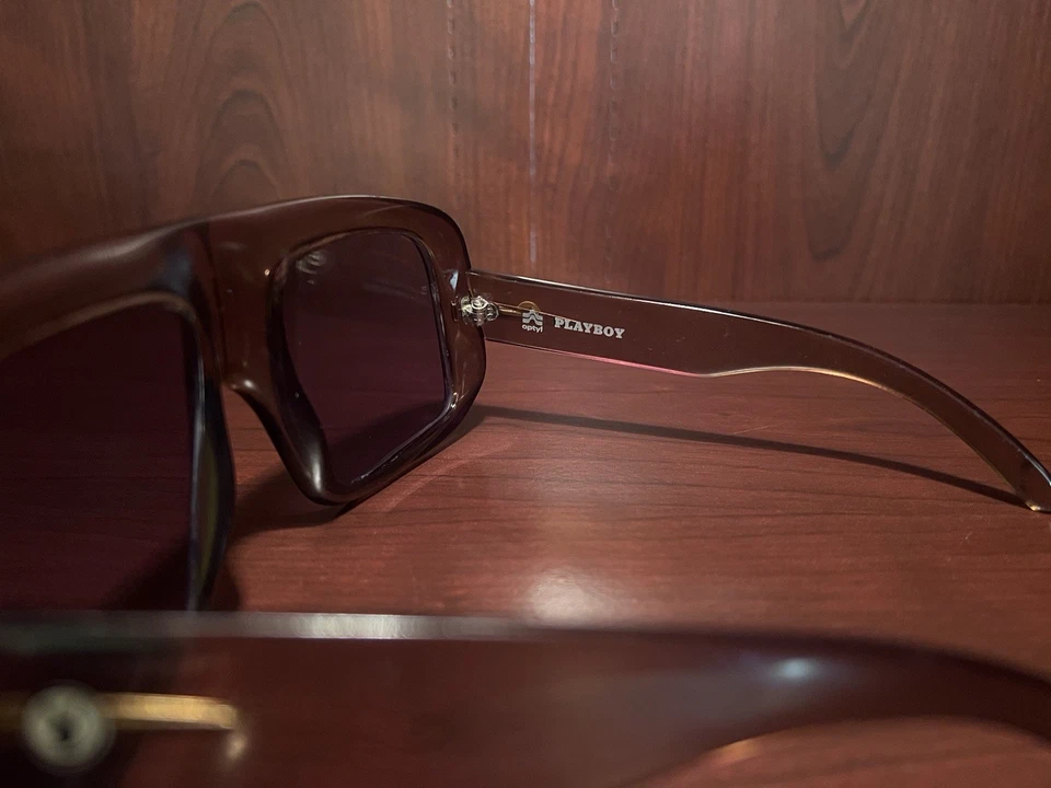 Gafas de sol Playboy vintage de gran tamaño Tom Ford Esque Foto 2 de 4