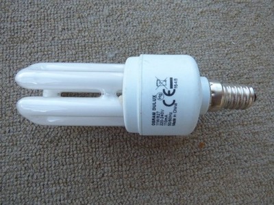 Osram Energiesparlampe E14, 11W, warmweiß - 2700K, Stick