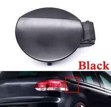 Black Fuel Gas Tank Filler Door Lid Cover For 2010-13 VW Golf Mk6 GTI 5K6809857C