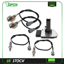 For 00-04 Toyota Tundra 4.7L 4pcs Oxygen o2 02 Sensor + Mass Airflow MAF Sensor