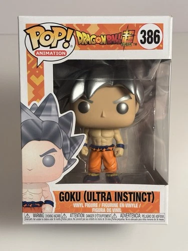Funko Pop! Dragonball Super Goku Ultra Instinct #386 Collectable Vinyl Figure