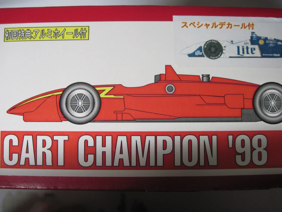 Kit Studio 27 1/20 1998 Target Reynard CART Champion Indy Alex Zanardi Foto 2 de 4