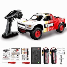 1:12 4WD Brushless RC Truck for Adults, 4x4 Offroad Waterproof Monster Trucks, E
