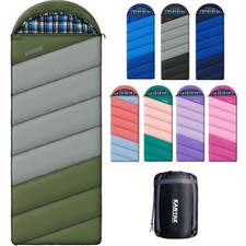 Sleeping Bags for 3 Seasons, Adults Teens Cold Weather  Warm, Cotton Flannel...