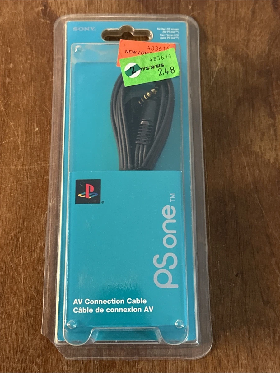 Cable de conexión AV Sony PS One SCPH-180 U PlayStation PS1 genuino OEM