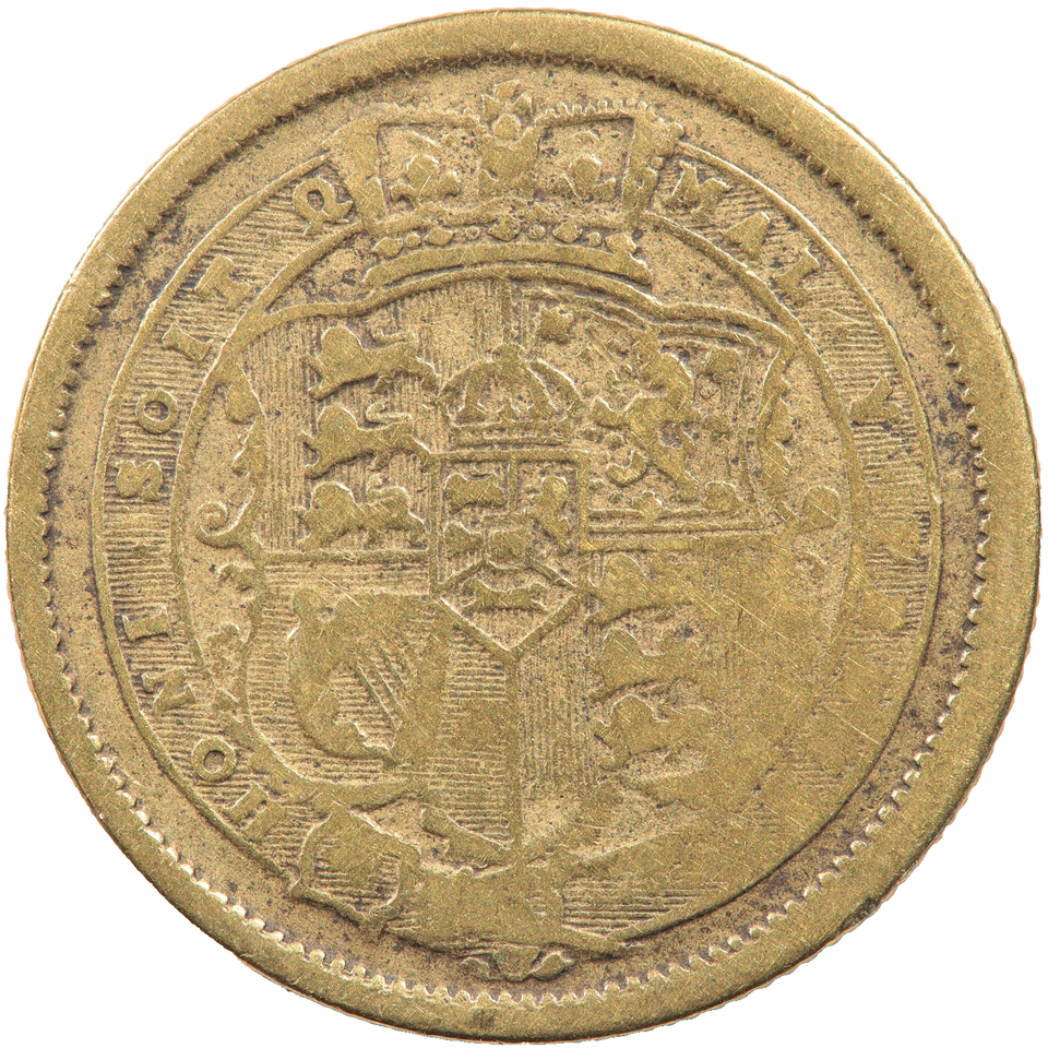 1820 BRASS CONTEMPORARY FORGERY KING GEORGE III SHILLING COIN | eBay UK