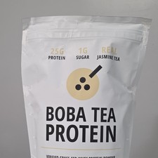 Boba Tea Protein Grass Fed Whey Protein Powder, Jasmine Tea Flavor