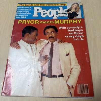 People Magazine, July 11 1983 PRYOR MEETS MURPHY Chris Atkins Aids Scare