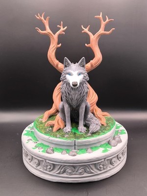 Wolfsfigur   3D-Druck (PLA)   Fantasy