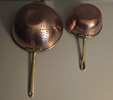 2 K&uuml;chensiebe Kupfer