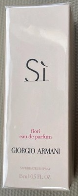 Giorgio Armani Si Fiori Eau de Parfum Spray 15ml .5 ozWomen's Perfume New Sealed