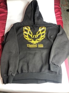 Men's Pontiac Arrowhead Logo Pullover Hoodie - Black, XXX-Large, Officially Licensed - View #6