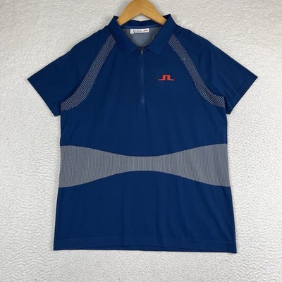 J Lindeberg Alizee Seamless Team USA Polo Golf Shirt Womens Size XL