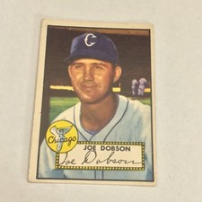 1952 Topps #254 Joe Dobson Chicago White Sox EX